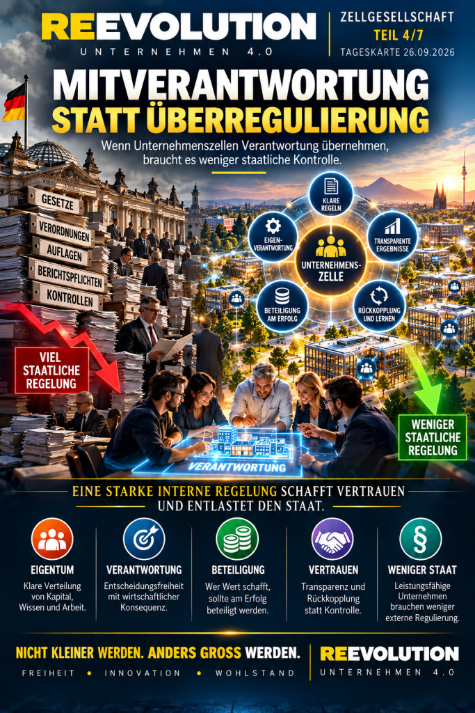 Eigentum, Verantwortung & Beteiligung in der Zellgesellschaft